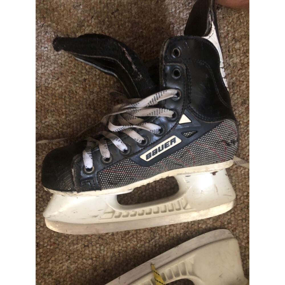 Bauer Supreme 3000 Youth Hockey Skates Black size 3.0-3.5 - Picture 6 of 14